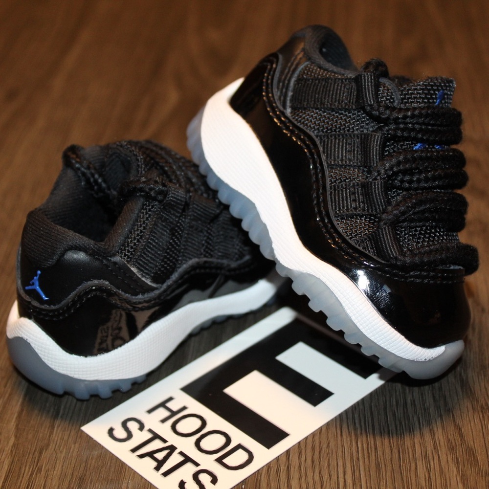 ❌S⭕️LD❌Air Jordan 11 Retro Space Jam Infant Size 2c Sneakers